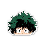 Izuku Midoriya Sticker waterproof vinyl decal for laptop, bike, car & bottle