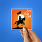 Jaanta Raja Sticker waterproof vinyl decal for laptop, bike, car & bottle