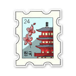 Japan 24 Sticker waterproof vinyl decal for laptop, bike, car & bottle