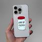 Jar Of Fucks Sticker waterproof vinyl decal for laptop, bike, car & bottle