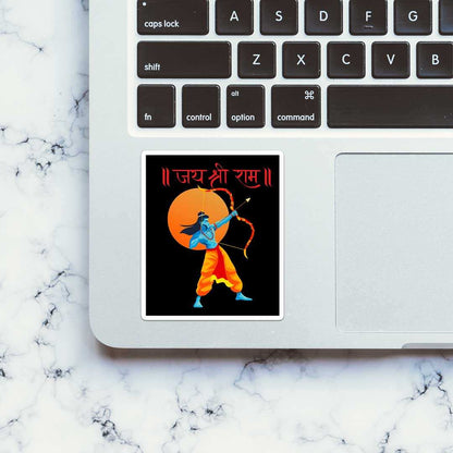 Jay Shree Ram 0.3 Sticker - STICK IT UP