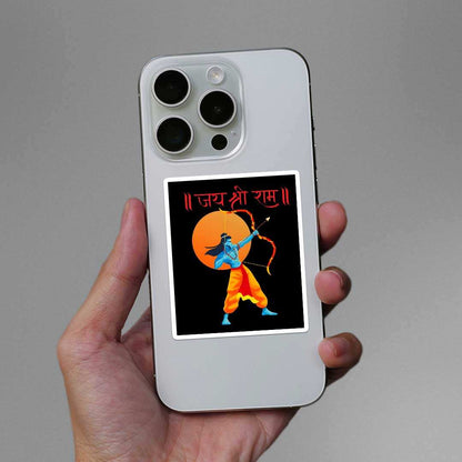 Jay Shree Ram 0.3 Sticker - STICK IT UP