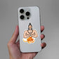 Jay Shree Ram Sticker waterproof vinyl decal for laptop, bike, car & bottle