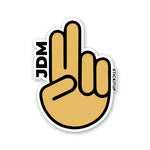 JDM 0.1 Sticker waterproof vinyl decal for laptop, bike, car & bottle
