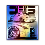 Jdm Car Kanji Text Holographic Stickers - Holographic stickers | STICK IT UP