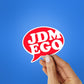 JDM EGO Sticker waterproof vinyl decal for laptop, bike, car & bottle