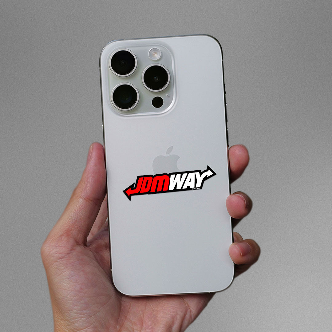 Jdmway Sticker waterproof vinyl decal for laptop, bike, car & bottle