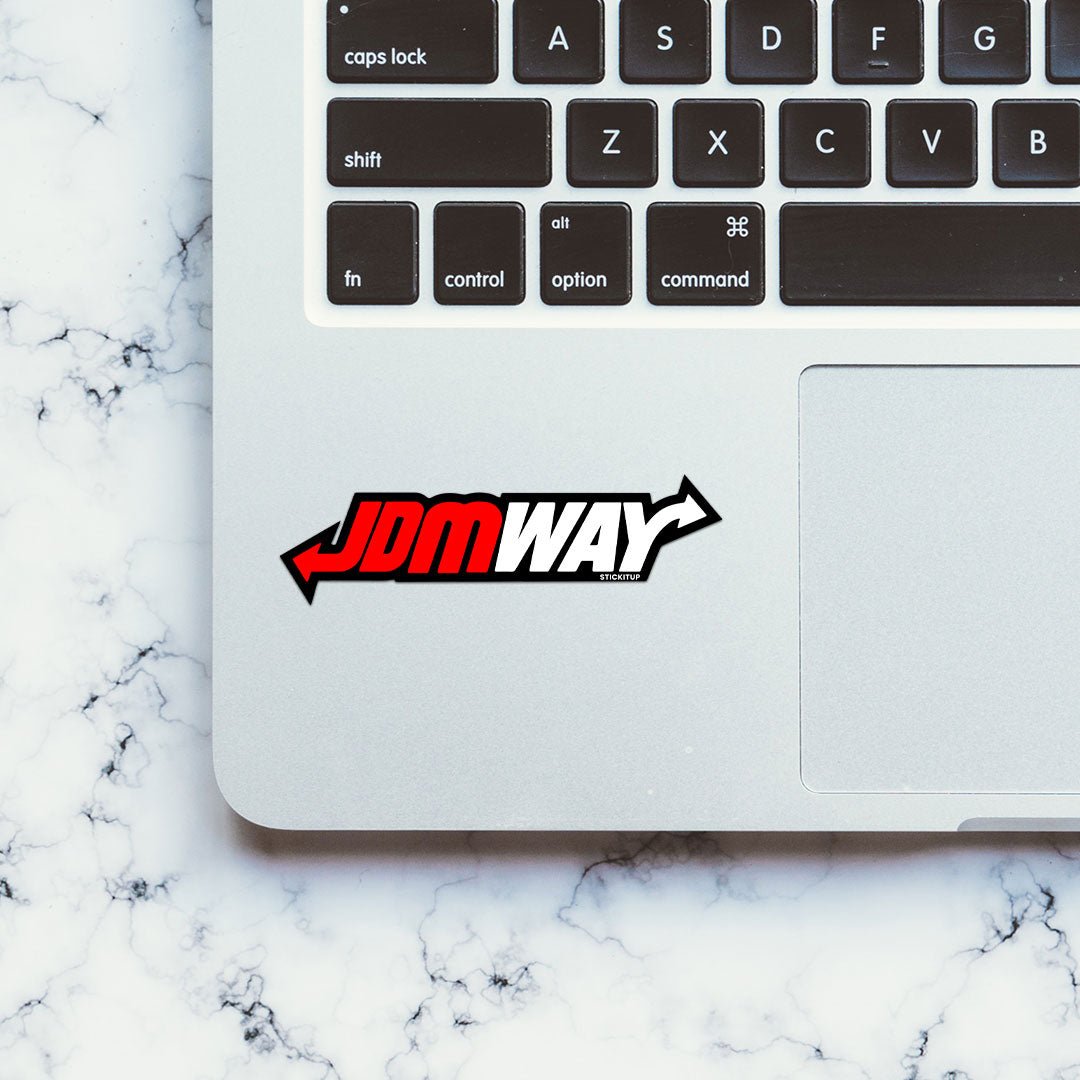 Jdmway Sticker waterproof vinyl decal for laptop, bike, car & bottle