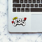 Jesus Sticker waterproof vinyl decal for laptop, bike, car & bottle