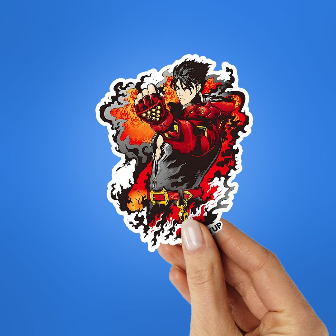 JIN Sticker waterproof vinyl decal for laptop, bike, car & bottle