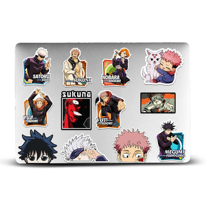 Jujutsu Kaisen Sticker Packs [50 sticker] waterproof vinyl decal for laptop, bike, car & bottle
