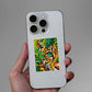 Jungle Leopard Eyes Glitter Sticker - Glitter Stickers | STICK IT UP