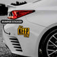 Just Keep Going Bumper Sticker waterproof vinyl decal for laptop, bike, car & bottle