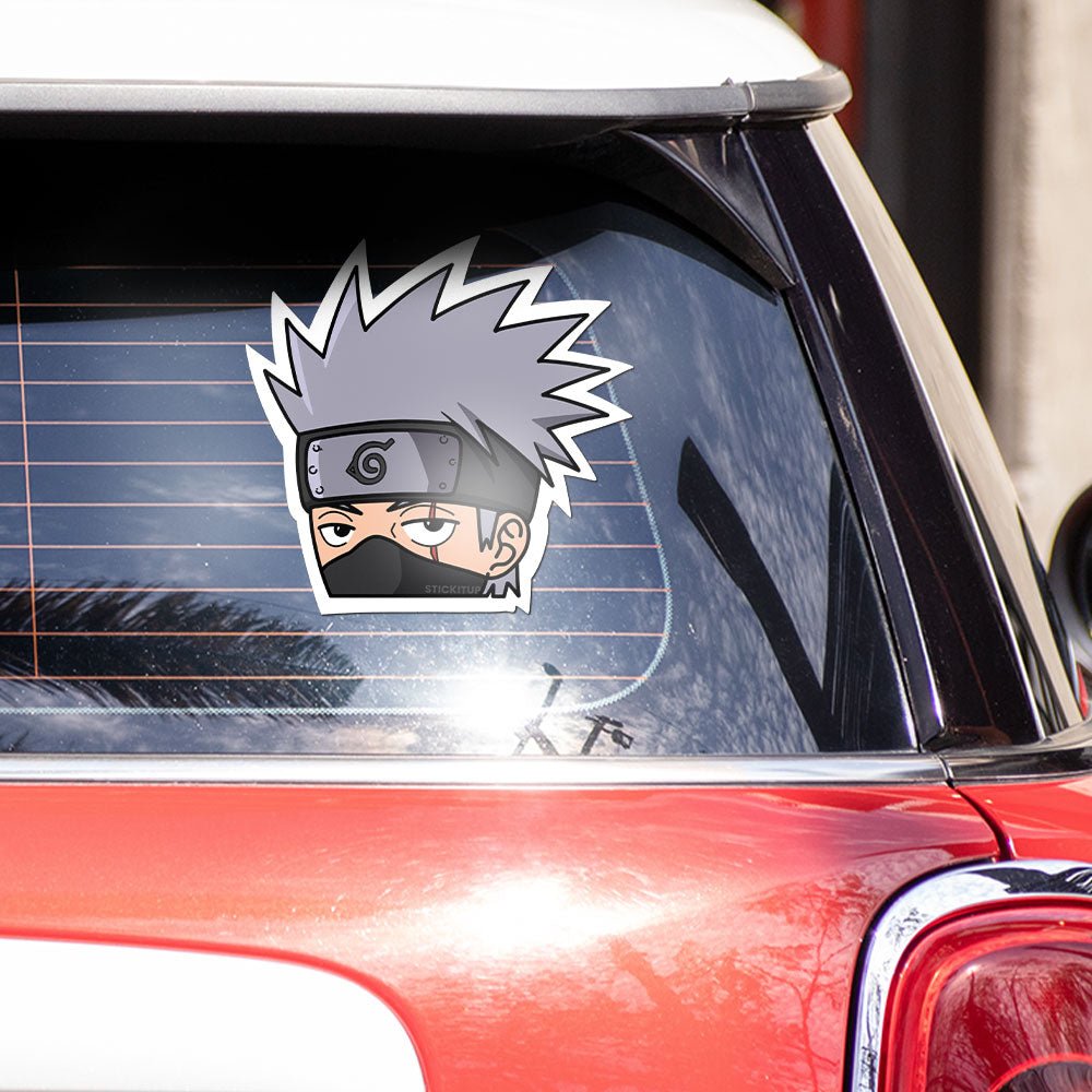 Kakashi Hatake Bumper Sticker waterproof vinyl decal for laptop, bike, car & bottle