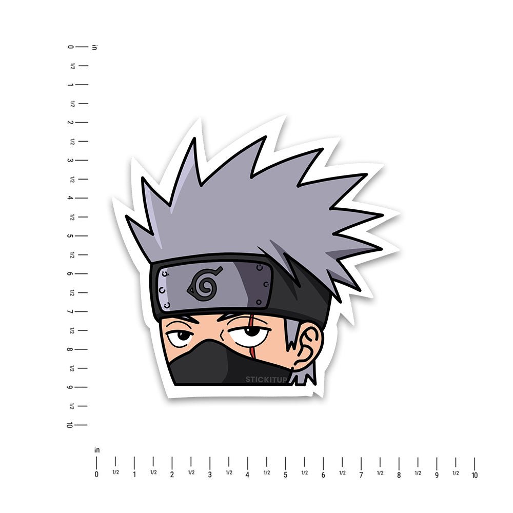 Kakashi Hatake Bumper Sticker waterproof vinyl decal for laptop, bike, car & bottle