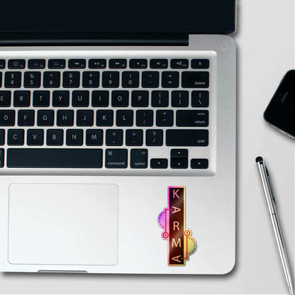 Karma Holographic Sticker - STICK IT UP