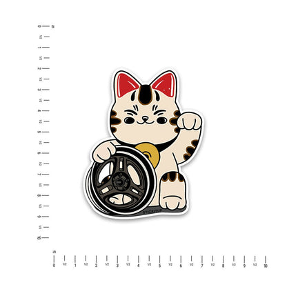 Kavaee character Bumper Sticker waterproof vinyl decal for laptop, bike, car & bottle