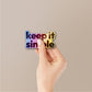 Keep it Simple Holographic Stickers - Holographic stickers | STICK IT UP