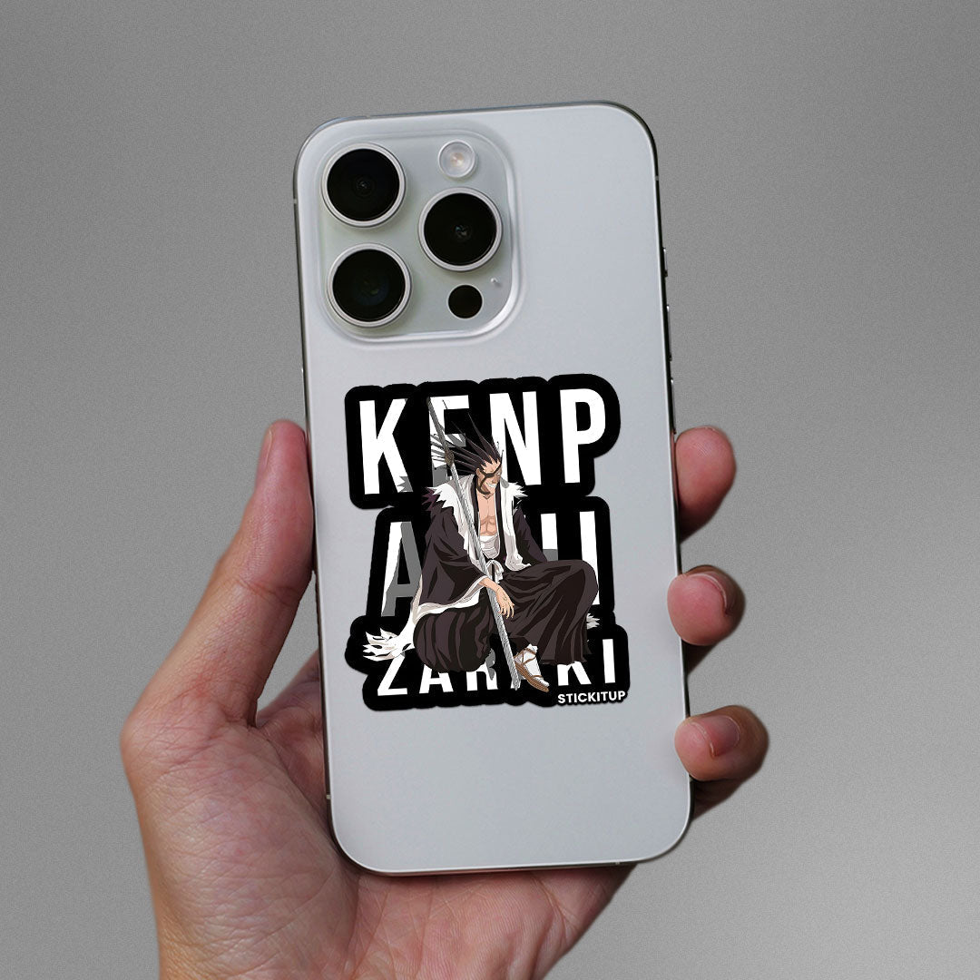 Kenpachi Sticker - STICK IT UP