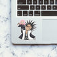 Kenpachi Zaraki Sticker waterproof vinyl decal for laptop, bike, car & bottle