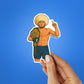 KHABIB THE CAMP Sticker waterproof vinyl decal for laptop, bike, car & bottle
