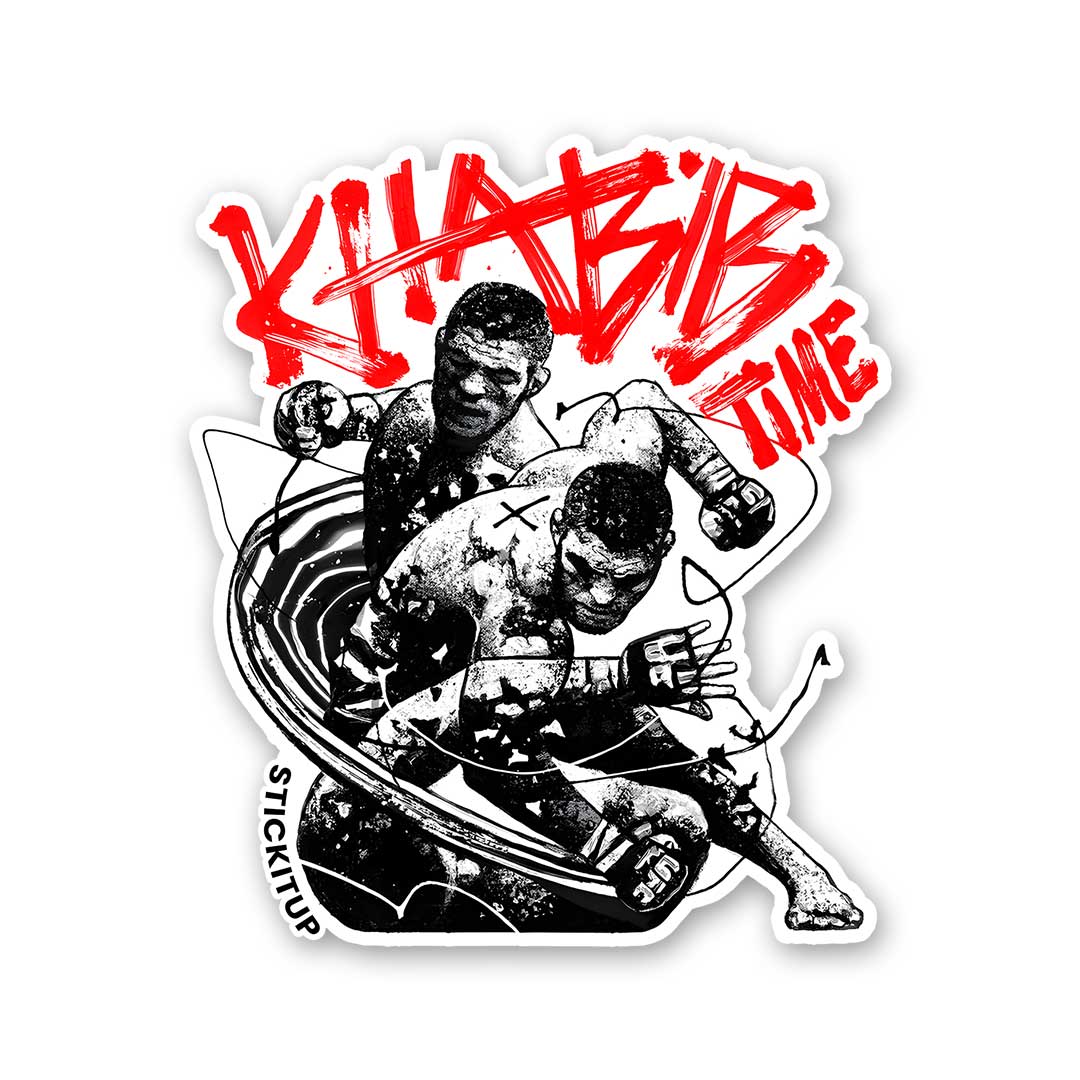 KHABIB TIME Sticker - Stickers | STICK IT UP