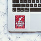 Khana Kidhar Hai Sticker waterproof vinyl decal for laptop, bike, car & bottle