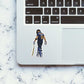 Kholi Sticker waterproof vinyl decal for laptop, bike, car & bottle