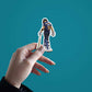 Kholi Sticker waterproof vinyl decal for laptop, bike, car & bottle