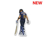Kholi Sticker waterproof vinyl decal for laptop, bike, car & bottle