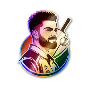 King No.18 Holographic Stickers - Holographic stickers | STICK IT UP