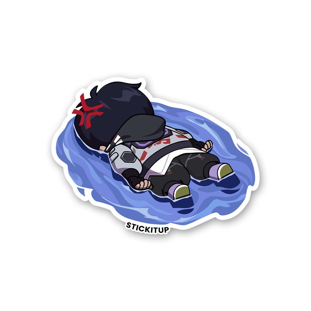 KO MODE NINJA Sticker waterproof vinyl decal for laptop, bike, car & bottle