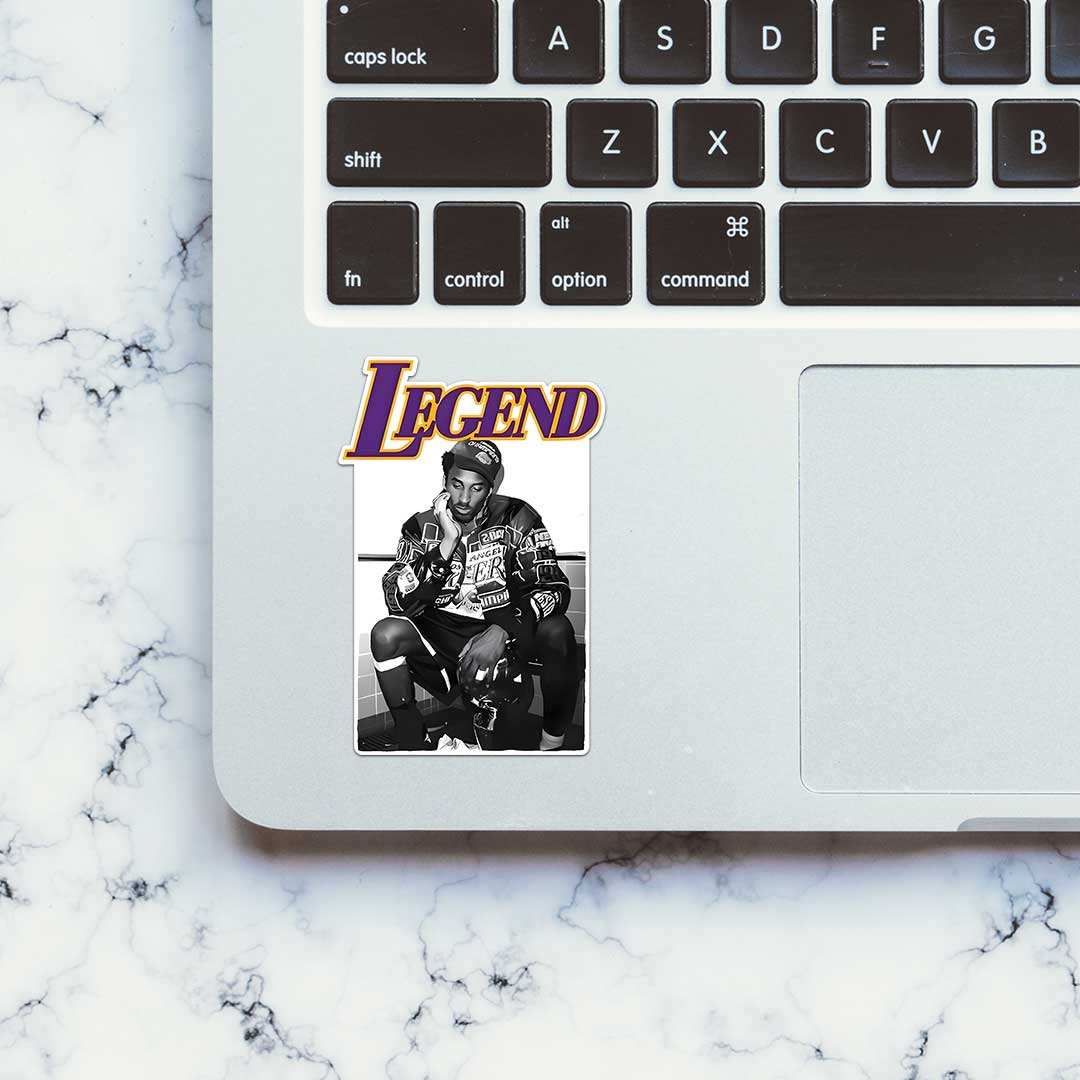 Kobe Bryant Legend Sticker waterproof vinyl decal for laptop, bike, car & bottle