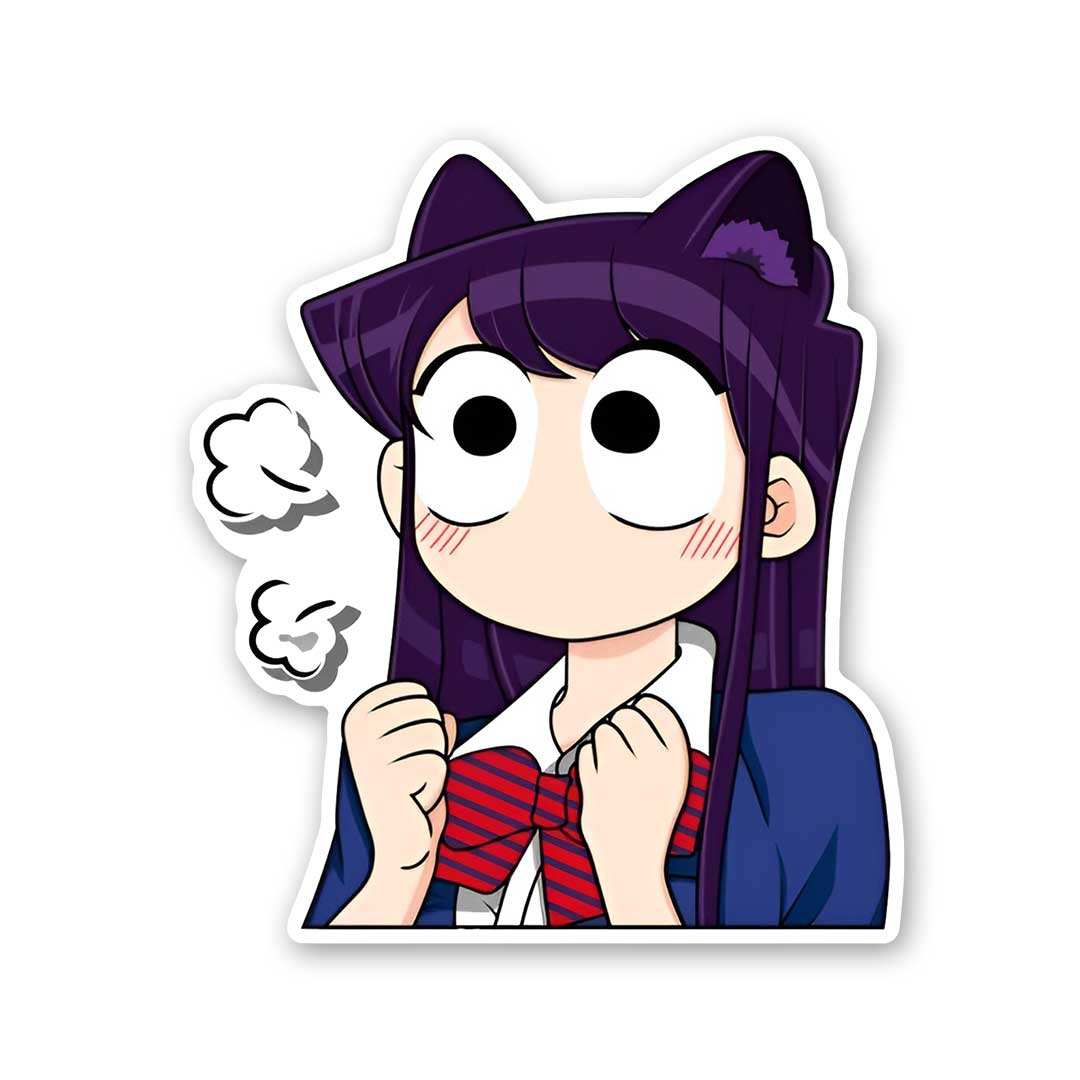 Komi San Chibi Sticker - STICK IT UP