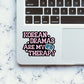 Korean Dramas Stickers waterproof vinyl decal for laptop, bike, car & bottle