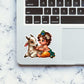 Krishna And Cow 0.1 Sticker waterproof vinyl decal for laptop, bike, car & bottle