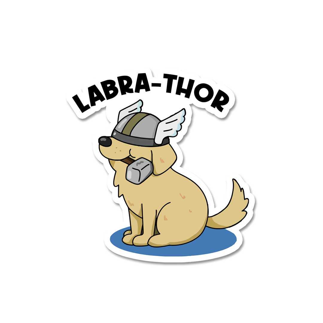Buy Labra-Thor Sticker Online | Premium Waterproof Vinyl | STICK IT UP