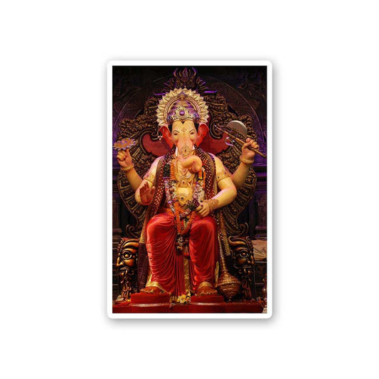 Lalbaugcha Raja Sticker - STICK IT UP