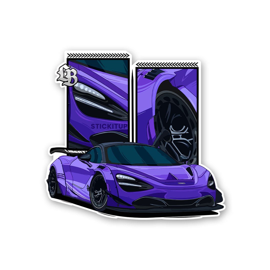 Laren 720 Sticker - Stickers | STICK IT UP