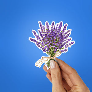 Lavender Flowers Sticker - Stickers | STICK IT UP