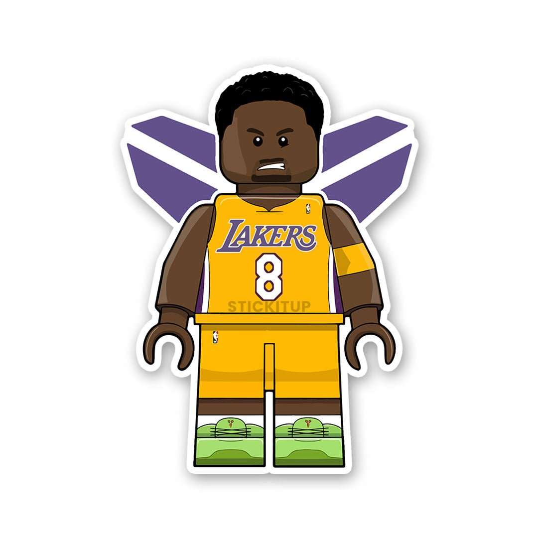 Lego Kobe Sticker waterproof vinyl decal for laptop, bike, car & bottle