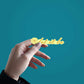 Let It Be Sticker waterproof vinyl decal for laptop, bike, car & bottle
