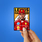 LEWIS HAMILTON Sticker waterproof vinyl decal for laptop, bike, car & bottle