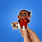LEWISCHAN Sticker waterproof vinyl decal for laptop, bike, car & bottle