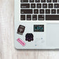 Libra Sheet waterproof vinyl decal for laptop, bike, car & bottle