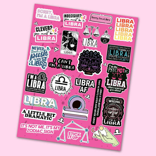 Libra Sheet - STICK IT UP