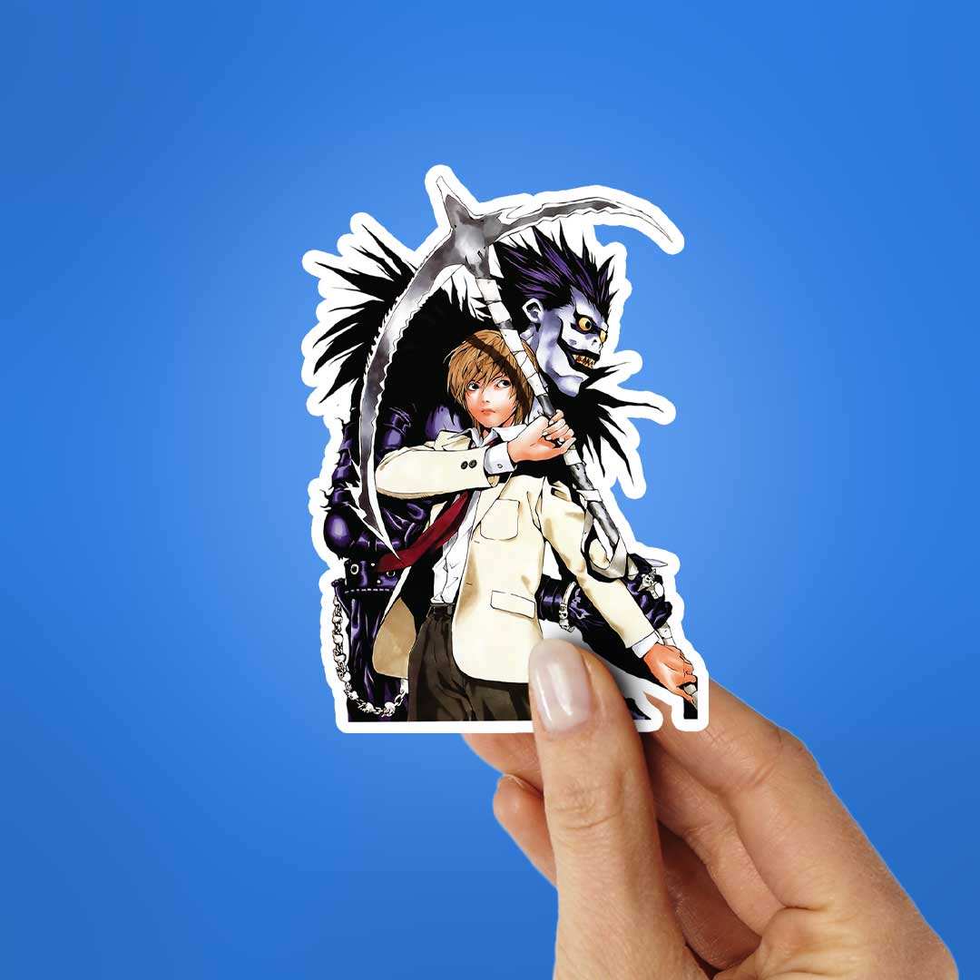 Light Yagami Sticker waterproof vinyl decal for laptop, bike, car & bottle
