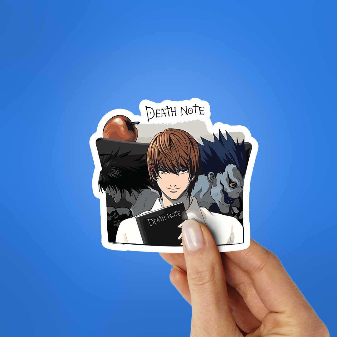Light Yagmi And Ryuk Sticker - STICK IT UP