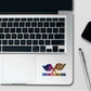 Light's Out And Away We Go Holographic Sticker waterproof vinyl decal for laptop, bike, car & bottle