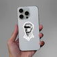 Line Art Sticker waterproof vinyl decal for laptop, bike, car & bottle